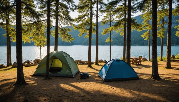 Trouver les meilleurs emplacements pour camper pres du lac de sainte croix