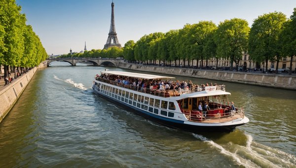 Explorez la magie d'une croisière en bateau-mouche à paris
