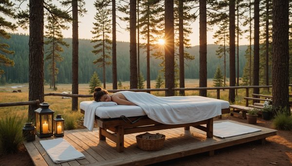 Massages et soins au camping : l'offre spa d'holiday green